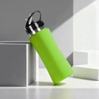 Бутылка для воды Bottle C1, сталь, soft touch, 600 мл, зеленое яблоко