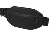 Кресент сумка через плечо Aware™ плотностью 500 г/м² из переработанного материала, черный