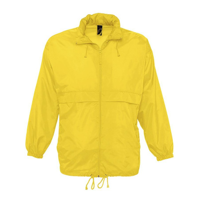 Ветровка мужская SURF, желтый, 2XL, 100% нейлон, 210Т