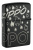 Зажигалка ZIPPO Classic с покрытием Black Matte, латунь/сталь, черная, матовая, 38x13x57 мм
