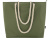 Panama пляжная эко-сумка-холодильник из переработанного материала, с ручками-шнурками 23L, оливковый Panama пляжная эко-сумка-холодильник из переработанного материала, с ручками-шнурками 23L, оливковый
