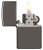 Зажигалка ZIPPO Classic с покрытием Black Ice®, латунь/сталь, чёрная, глянцевая, 38x13x57 мм
