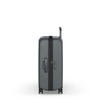 Чемодан VICTORINOX Airox Advanced, серо-синий матовый, 100% поликарбонат Makrolon, 46x29x69 см, 75 л