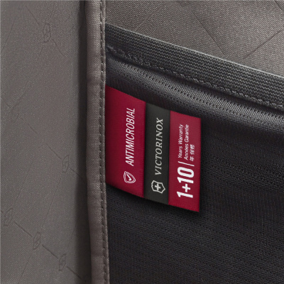 Рюкзак VICTORINOX Architecture Urban2 Deluxe Backpack 15”, серый, полиэстер/кожа, 31x23x46 см, 23 л