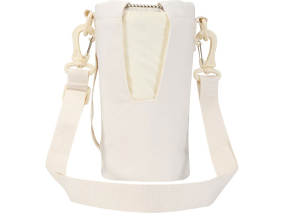 Трип Эви дорожная сумка для бутылок из переработанного материала объемом 2 л, кремовый