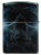 Зажигалка ZIPPO Compass Ghost с покрытием Glow In The Dark Green, латунь/сталь, черная, 38x13x57 мм