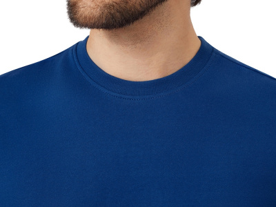 Футболка из френч терри Warsaw унисекс 220гр, кл. синий , размер 2XL