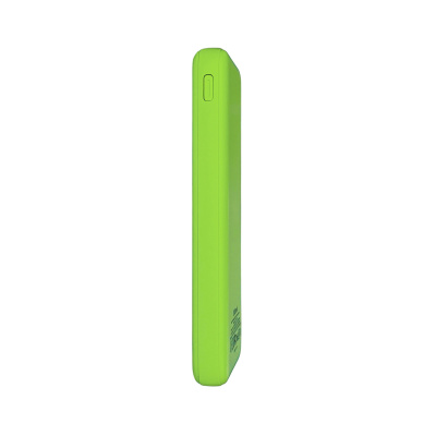 Внешний аккумулятор Kris soft touch, 10000mAh (Светло-зелёный)