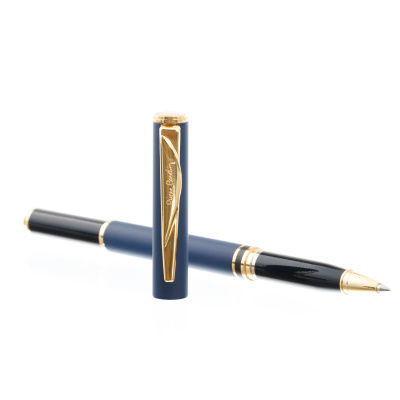 Ручка 2 в 1 шариковая и перьевая Pierre Cardin коллекция «2 в 1 | COMBI PEN», цвет - синий. Упаковка Е