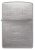 Зажигалка ZIPPO классическая с покрытием матовый хром | Classic Brushed Chrome, латунь/сталь, серебристая, матовая, 38x13x57 мм