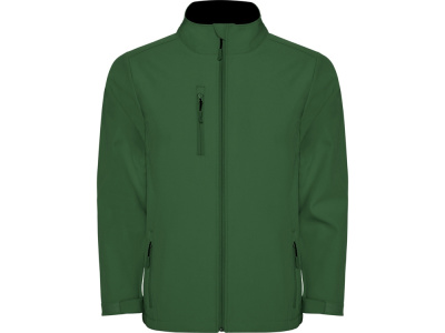 Куртка софтшелл Nebraska мужская, бутылочный зеленый , размер S