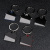 Брелок TONER HAUS; 4,1 x 3,7 x 0,5 см; черный, металл/пластик Брелок TONER HAUS; 4,1 x 3,7 x 0,5 см; черный, металл/пластик