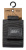 Чехол ZIPPO для широкой зажигалки,нейлон,с нейлоновым фиксатором на ремень, черный