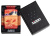 Зажигалка ZIPPO Mars Design с покрытием 540 Matte, латунь/сталь, красная, матовая, 38x13x57 мм