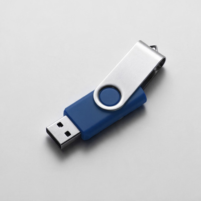 Флеш-карта USB 2.0 16 ГБ Флэш С1, темно-синий , размер 16ГБ