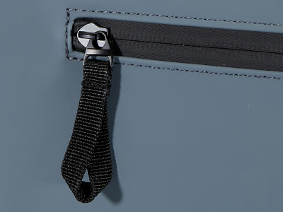 Переработанный рюкзак Реси Плюс 15 GRS с закручивающимся верхом объемом 18 л, серо-синий