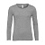 Футболка женская с длинным рукавом MAJESTIC, серый меланж, XXL, 85% хлопок, 15% вискоза, 150 г/м2