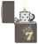 Зажигалка ZIPPO Lucky 7 Design с покрытием Black Ice®, латунь/сталь, черная, 38x13x57 мм