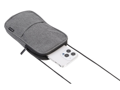 Сумка-чехол Suiper для телефона, серый меланж