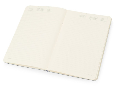 Ежедневник А5 недатированный Megapolis Velvet Flex, синий , размер A5