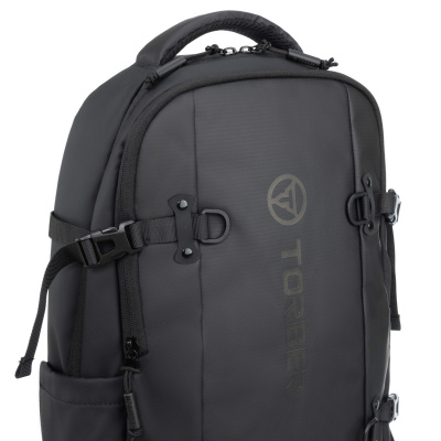 Рюкзак спортивный TORBER ЭКСТРИМ 18", чёрный, 31 х 12 х 46 см, 17л
