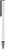 Ручка PICASSO SOFT MIRROR Белая 2025.07