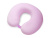 Подушка Basic из микрофибры с эффектом памяти U-shape, розовый NEW