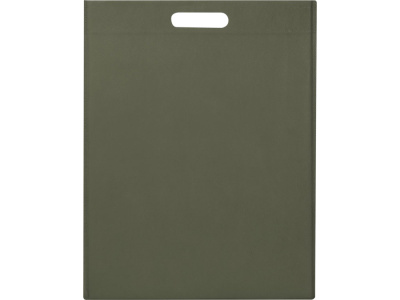 Экосил эко-сумка из нетканого материала из переработанных материалов по стандарту GRS объемом 5 л, зеленый лесной