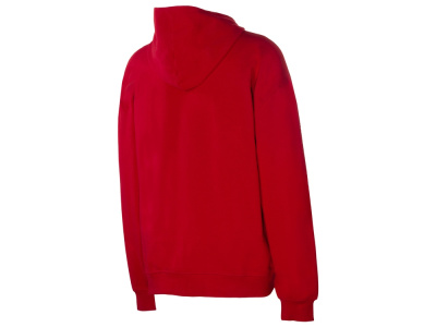 Толстовка оверсайз с капюшоном на молнии Monaco, красный , размер XS-S