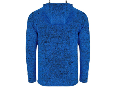 Толстовка на молнии Everest, меланжевый королевский синий , размер L