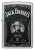 Зажигалка ZIPPO Джек Дэниэлс с покрытием поцарапанный хром | Jack Daniels® Street Chrome, латунь/сталь, серебристая, 38x13x57 мм