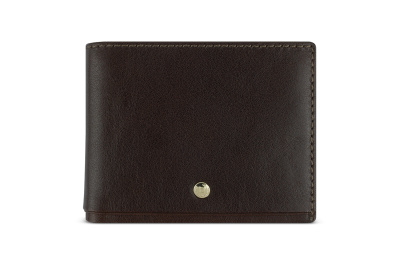 Портмоне BUGATTI НЕАПОЛЬ | NEAPLES, с защитой данных RFID, коричневое, натуральная воловья кожа, 11,5х2х9 см