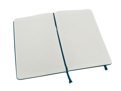 Записная книжка Moleskine Classic (в линейку) в твердой обложке, Large (13х21см), сапфир , размер A5