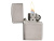 Зажигалка ZIPPO Classic с покрытием Brushed Chrome, латунь/сталь, серебристая, матовая, 38x13x57 мм