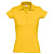 Поло "Miss Style" джерси, 100% хлопок, 170 г/м2, желтый_L
