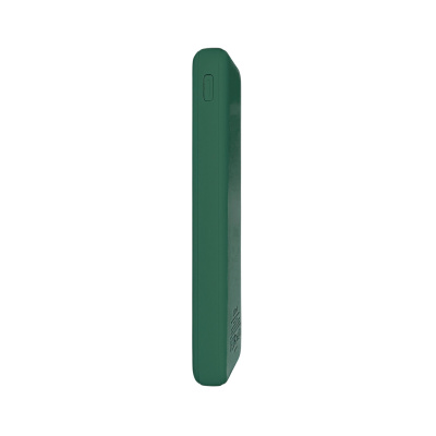 Внешний аккумулятор Kris soft touch, 10000mAh (Тёмно-зелёный)