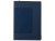 Бизнес блокнот Supreme с вставкой из софт-тача, гибкая обложка, 128 листов, синий