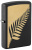 Зажигалка ZIPPO Zen Flora Design с покрытием Black Matte, латунь/сталь, черная, матовая, 38x13x57 мм