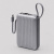 Внешний АКБ NRG Turbo Cable 20000 mAh, 22,5Вт, графит, Deppa , размер 20000 mAh