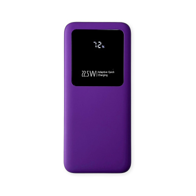 Внешний аккумулятор Kris soft touch, 10000mAh (Фиолетовый)