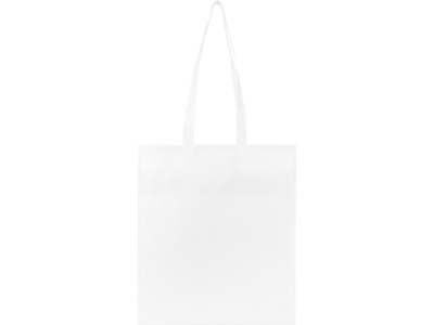 Экосил эко-сумка для конференций из нетканого материала, переработанного по стандарту GRS, объемом 6 л, белый