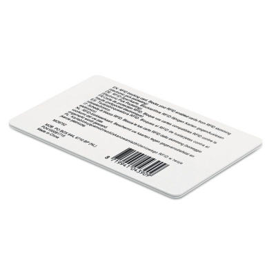 Карта RFID белый