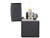 Зажигалка ZIPPO Classic с покрытием Black Matte, латунь/сталь, чёрная, матовая, 38x13x57 мм