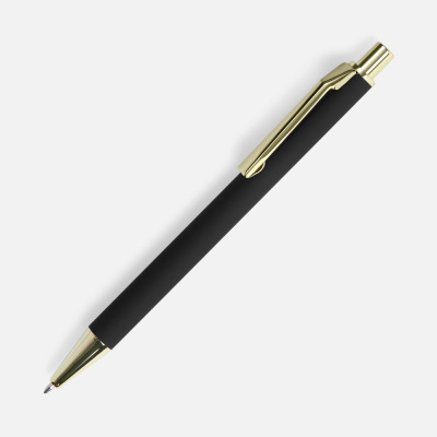 Ручка шариковая Lobby Soft Touch Gold