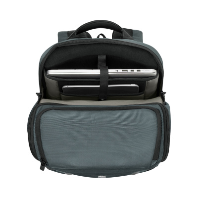 Рюкзак VICTORINOX Altmont Professional Fliptop Laptop Backpack 15'', зеленый, полиэфирная ткань, 33x26x49 см, 26 л