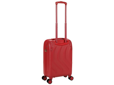 Чемодан TORBER В Отпуск, красный, ABS-пластик, 37 х 25 х 56,5 см, 36 л, 2,5 кг , размер S