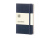 Записная книжка Moleskine Classic (в линейку) в твердой обложке, Large (13х21см), синий , размер A5