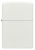 Зажигалка ZIPPO классическая с белым матовым покрытием | Classic White Matte, латунь/сталь, белая, матовая, 38x13x57 мм