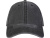 Графтон 6-панельная промытая кепка, черный