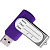 Флешка TWIST STICKER Фиолетовая PURPLE MEDIUM C 4110.11.16ГБ3.0